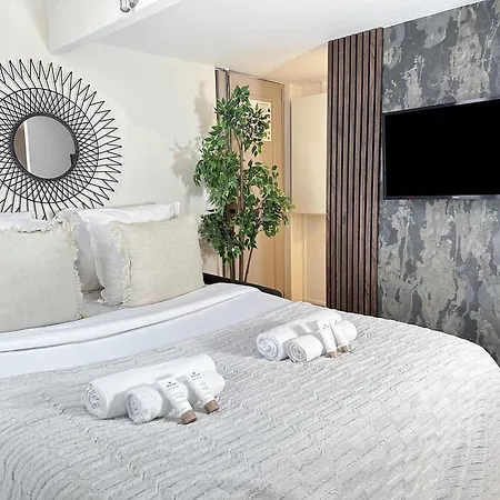 Stylish Duplex In Front Of Buttes-chaumont Parigi