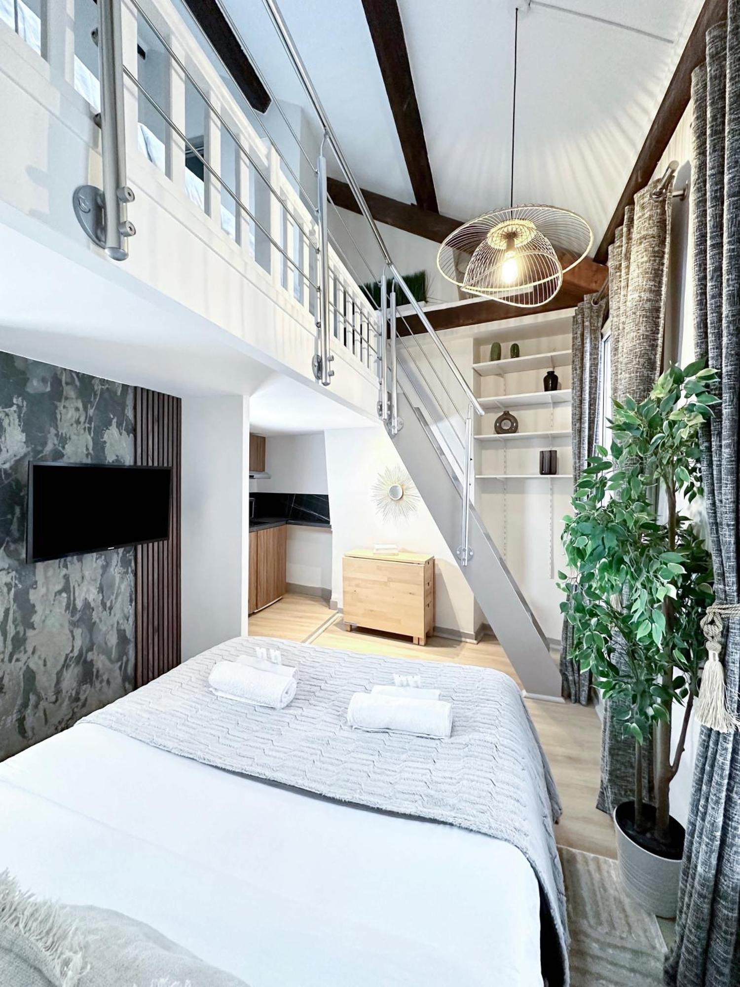 Stylish Duplex In Front Of Buttes-chaumont Appartamento Parigi